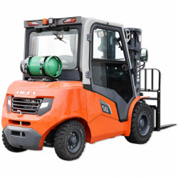 wózek widłowy HELI 5 ton LPG z kabiną